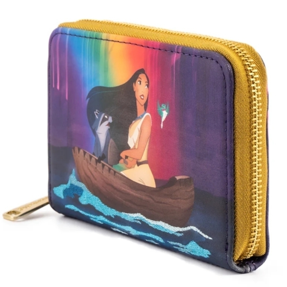Loungefly Pocahontas Just Around The River Bend Disney Wallet - Picture 8 of 8